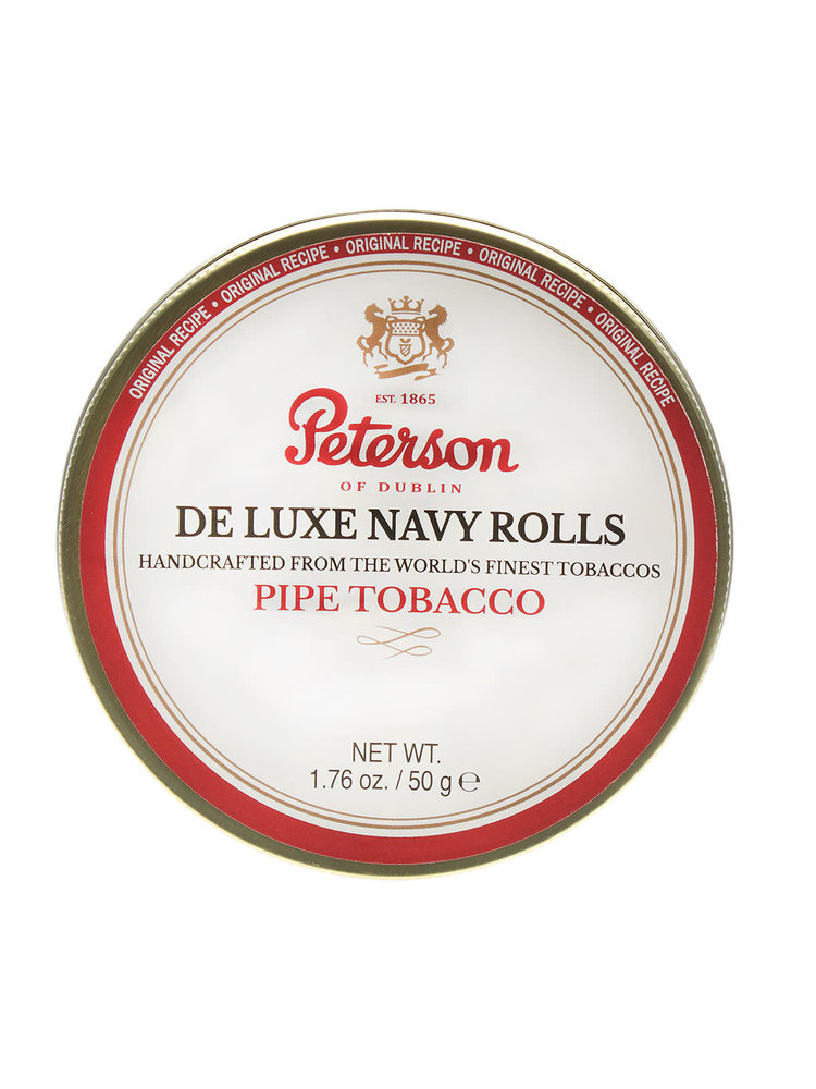 Peterson Pipe Tobacco Peterson Pipe Tobacco - De Luxe Navy Rolls 50g