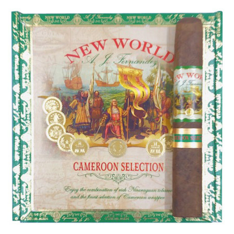 AJ Fernandez New World New World Cameroon Double Robusto - Box 20