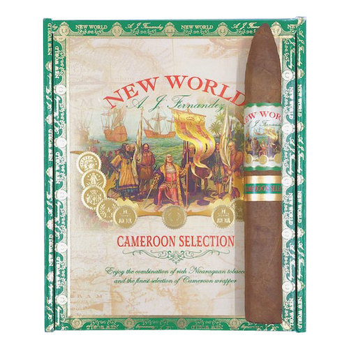 AJ Fernandez New World New World Cameroon Torpedo - Box 20 AJ Fernandez New World New World Cameroon Torpedo - Box 20