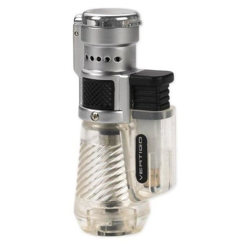 Vertigo Vertigo Cyclone - Triple Lighter - Clear Vertigo Vertigo Cyclone - Triple Lighter - Clear