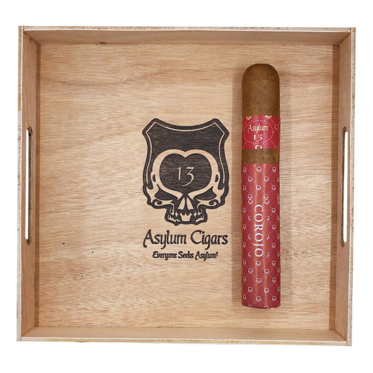 Asylum 13 Asylum 13 Authentic Corojo 7x70 - single