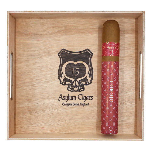 Asylum 13 Asylum 13 Authentic Corojo 8x80 - single Asylum 13 Asylum 13 Authentic Corojo 8x80 - single