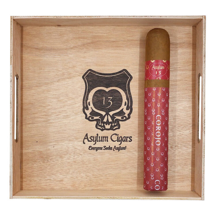Asylum 13 Asylum 13 Authentic Corojo 8x80 - single