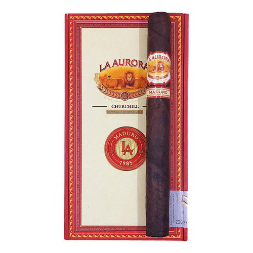 La Aurora La Aurora 1985 Maduro Churchill - single La Aurora La Aurora 1985 Maduro Churchill - single