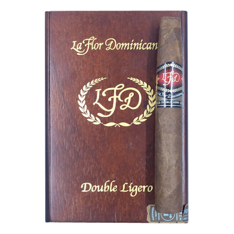 LFD Double Ligero La Flor Dominicana DL- Chisel Natural - Box 20