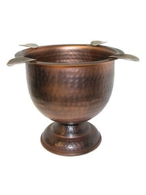 Stinky Ashtrays Stinky 4 Stirrup Tall Ashtray - Hammered Copper