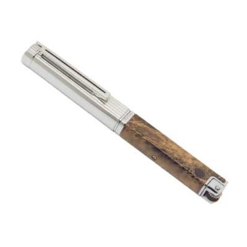 Xikar XIKAR Scribe Lighter - Burl Xikar XIKAR Scribe Lighter - Burl