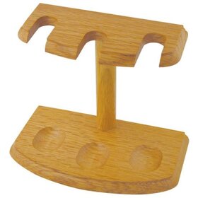 Pipe Stand  - 3 Pipe - Oak