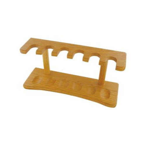 Pipe Stand - 6 Pipe - Oak Pipe Stand - 6 Pipe - Oak
