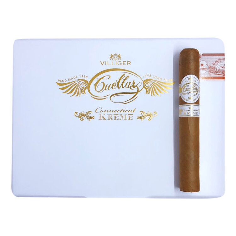 Villiger Cuellar Cuellar Connecticut Kreme Toro Gordo Box 20
