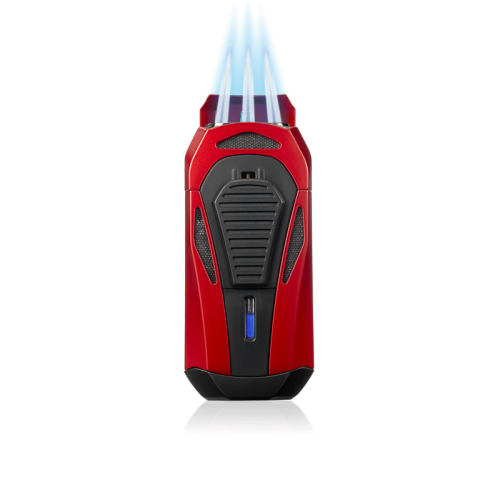 Colibri Colibri Boss Lighter with Cutter - Red Colibri Colibri Boss Lighter with Cutter - Red