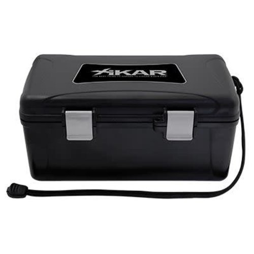 Xikar XIKAR Travel Humidor Black 15ct Xikar XIKAR Travel Humidor Black 15ct