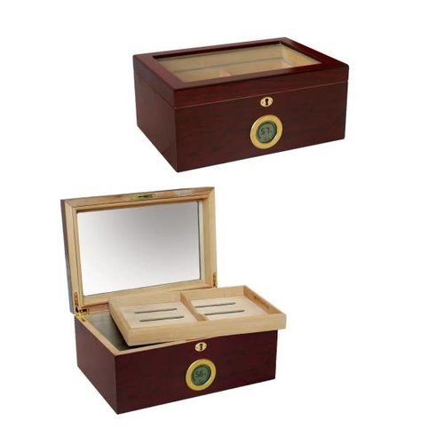 Prestige Imports Berkeley Digital - Glass Top - Holds 100 cigars Prestige Imports Berkeley Digital - Glass Top - Holds 100 cigars