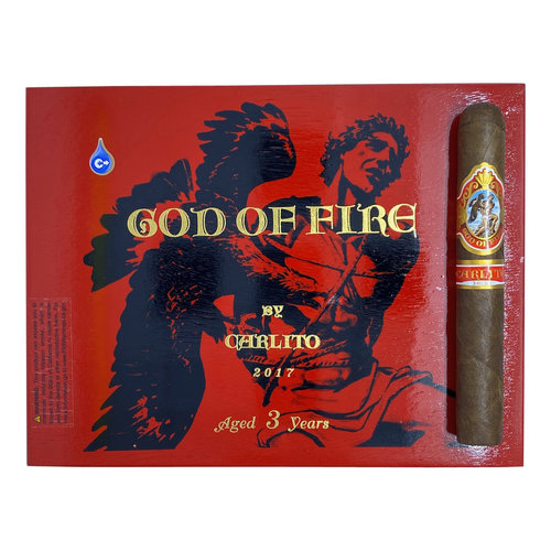God of Fire GOF by Carlito Double Robusto - Box 10 God of Fire GOF by Carlito Double Robusto - Box 10