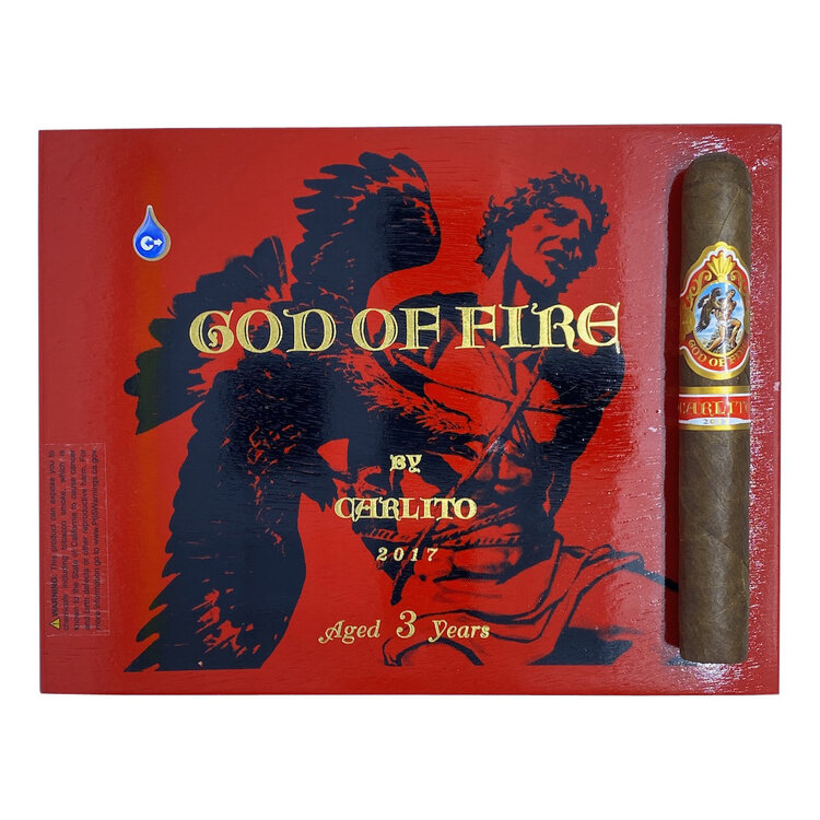 God of Fire God of Fire by Carlito Double Robusto - Box 10