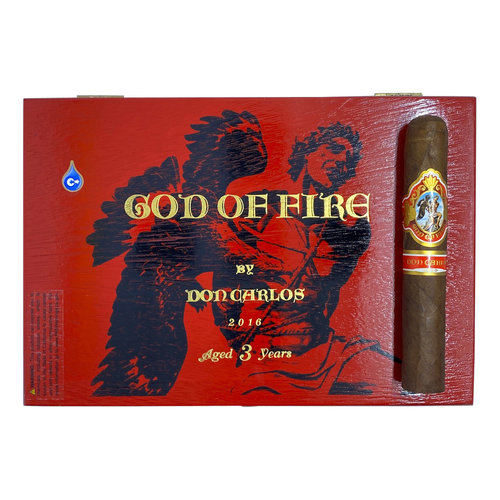 God of Fire GOF by Don Carlos Robusto Gordo 54 - single God of Fire GOF by Don Carlos Robusto Gordo 54 - single