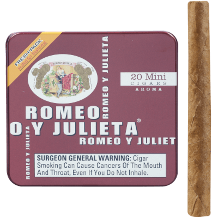 Romeo y Julieta 1875 Romeo y Julieta Minis Aroma (Red) - 20pk