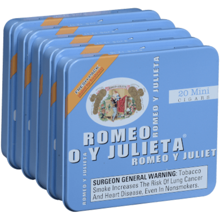 Romeo y Julieta 1875 Romeo y Julieta Minis Original (Blue) - 5/20pk