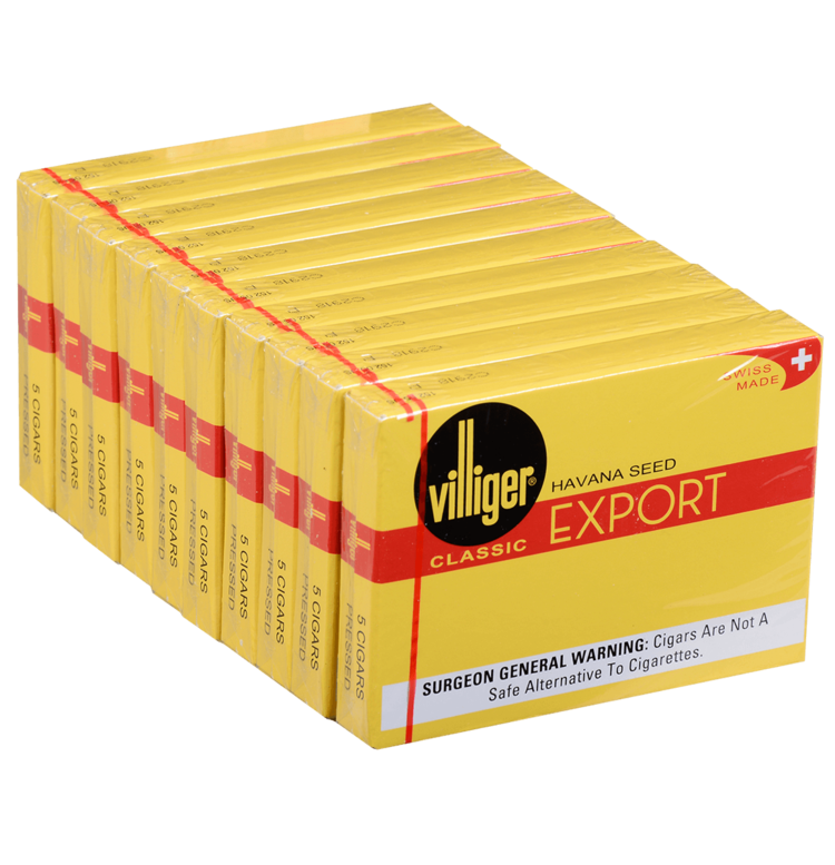 Villiger Export Villiger Export Natural Box - 10/5pk