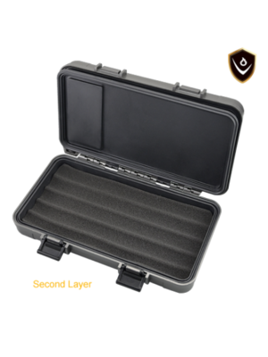 Vector Vector Travel Humidor - Holds 5 - Yellow