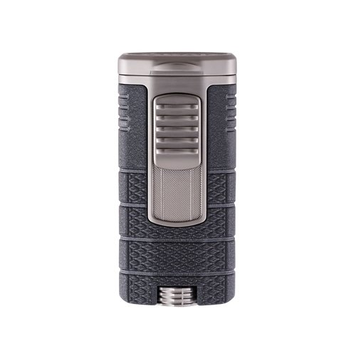 Xikar XIKAR Tactical Triple Torch Lighter - Black and Gunmetal Xikar XIKAR Tactical Triple Torch Lighter - Black and Gunmetal