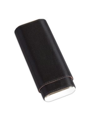 Visol Arnoldo Genuine Leather Cigar Case - Holds 4 Cigars – Lighters Direct