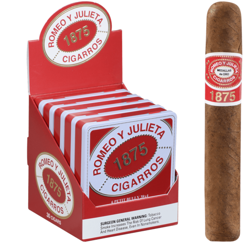 Romeo y Julieta 1875 Petit Bully - 6pk Romeo y Julieta 1875 Petit Bully - 6pk