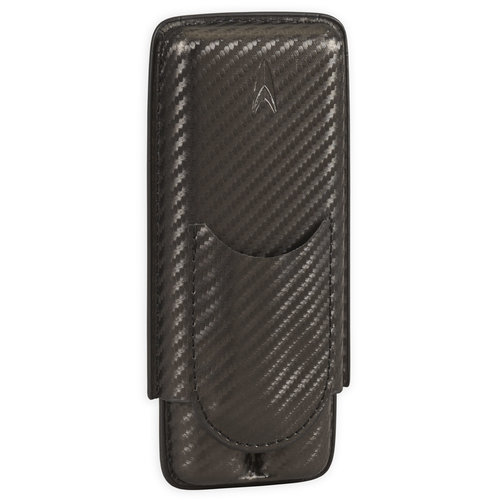 Lotus Lotus 2 Finger Cigar Case ( 70 ring) w/ cutter- Carbon Fiber Wrap Lotus Lotus 2 Finger Cigar Case ( 70 ring) w/ cutter- Carbon Fiber Wrap