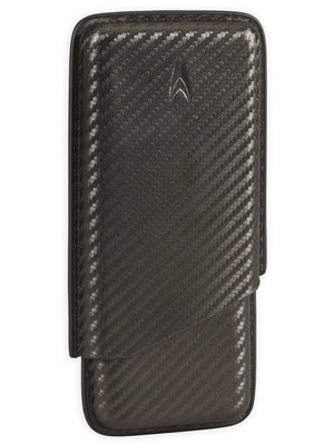 Lotus Lotus 3 Finger Cigar Case (62 ring) - Carbon Fiber Wrap