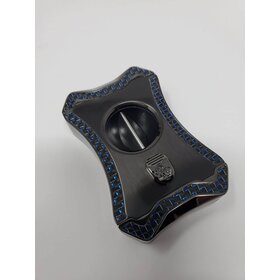 Rocky Patel Cigar Accessories Viper Series V Cutter - Gunmetal, Blue