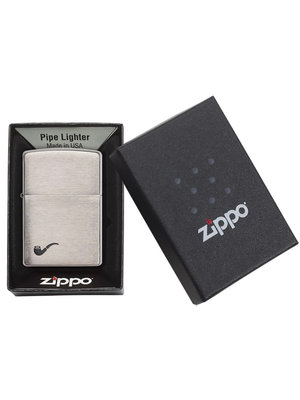 Zippo Zippo Pipe Lighter - Brushed Chrome