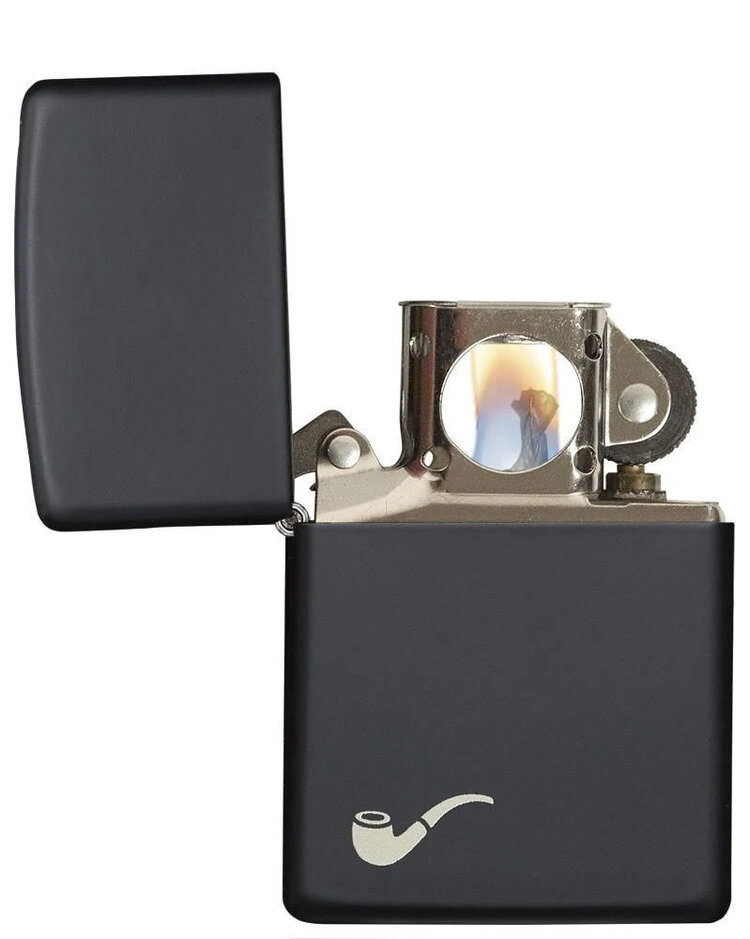 Zippo Zippo Pipe Lighter - Black Matte
