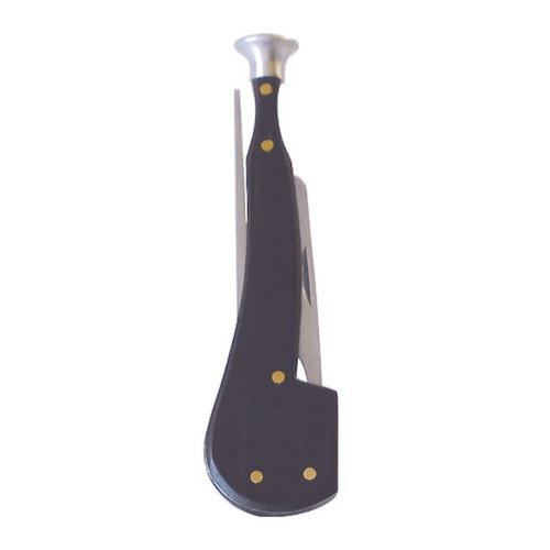 Pipe Shaped Pipe Knife - Wood and Stainless Steel Pipe Shaped Pipe Knife - Wood and Stainless Steel