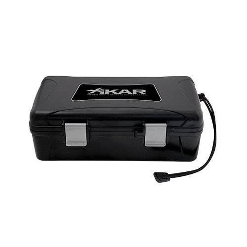 Xikar XIKAR Travel Humidor Black 10ct Xikar XIKAR Travel Humidor Black 10ct