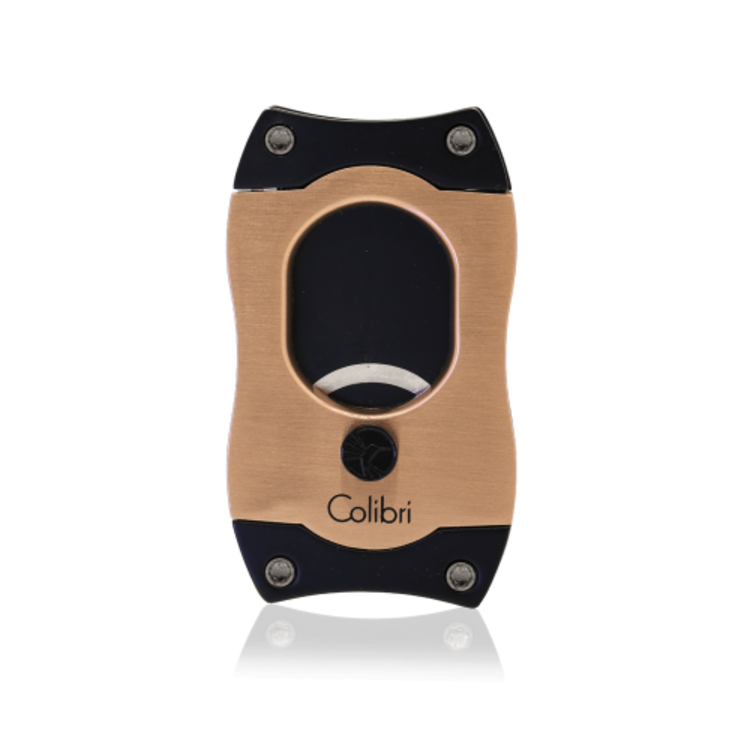 Colibri Colibri S-CUT Cigar Cutter - Black and Rose Gold