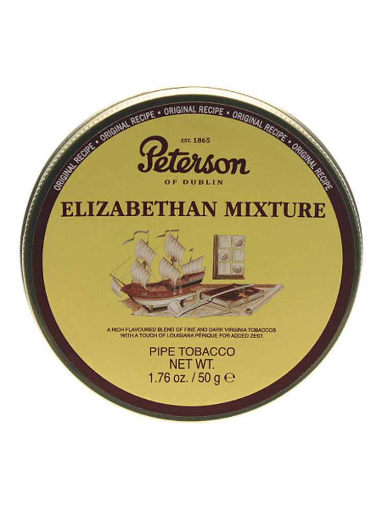 Peterson Pipe Tobacco Peterson Pipe Tobacco - Elizabethan 50g