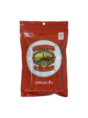 Gran Habano Gran Habano Fresh Pack Sampler - Corojo #5 - 5 Pack