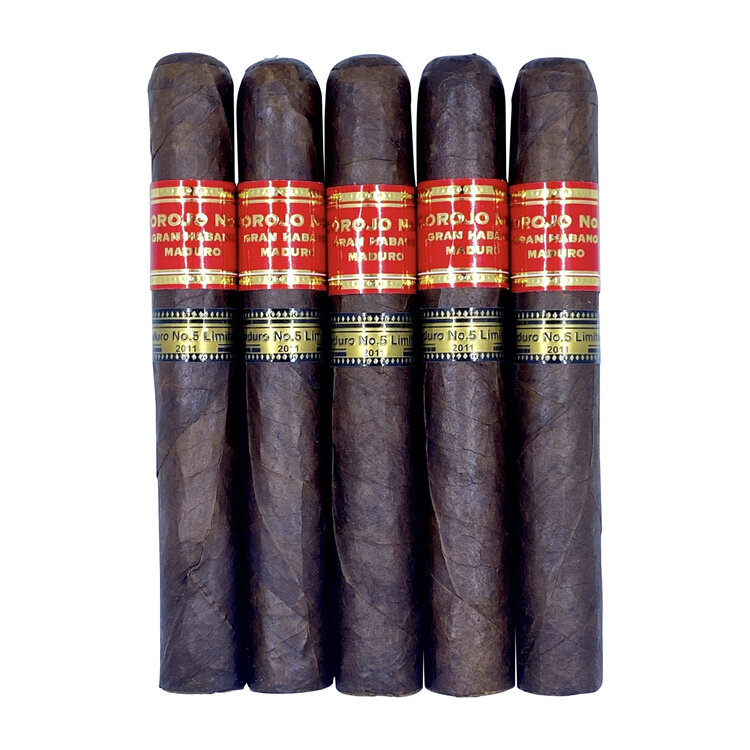 Gran Habano Gran Habano Fresh Pack Sampler - Corojo No. 5 Maduro - 5 Pack