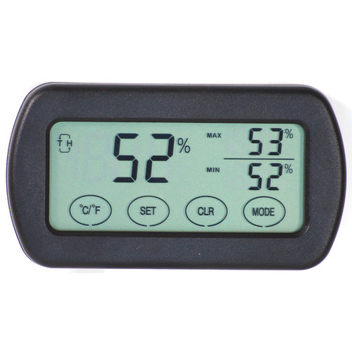 Lotus Lotus Rectangular Digital Hygrometer Lotus Lotus Rectangular Digital Hygrometer