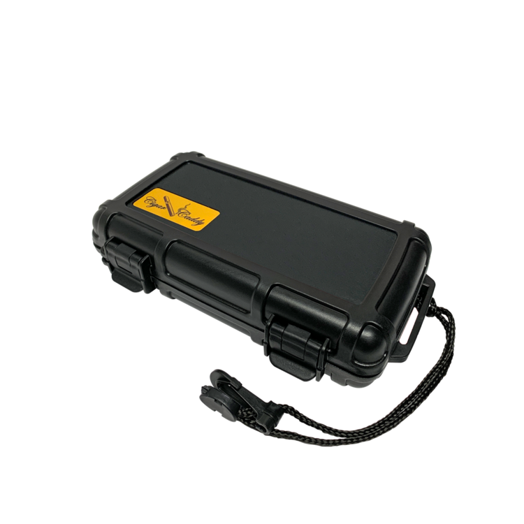 Cigar Caddy Cigar Caddy Travel Humidor - Holds 5 - Black