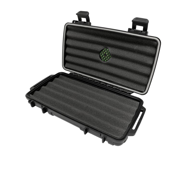 Cigar Caddy Cigar Caddy Travel Humidor - Holds 5 - Black