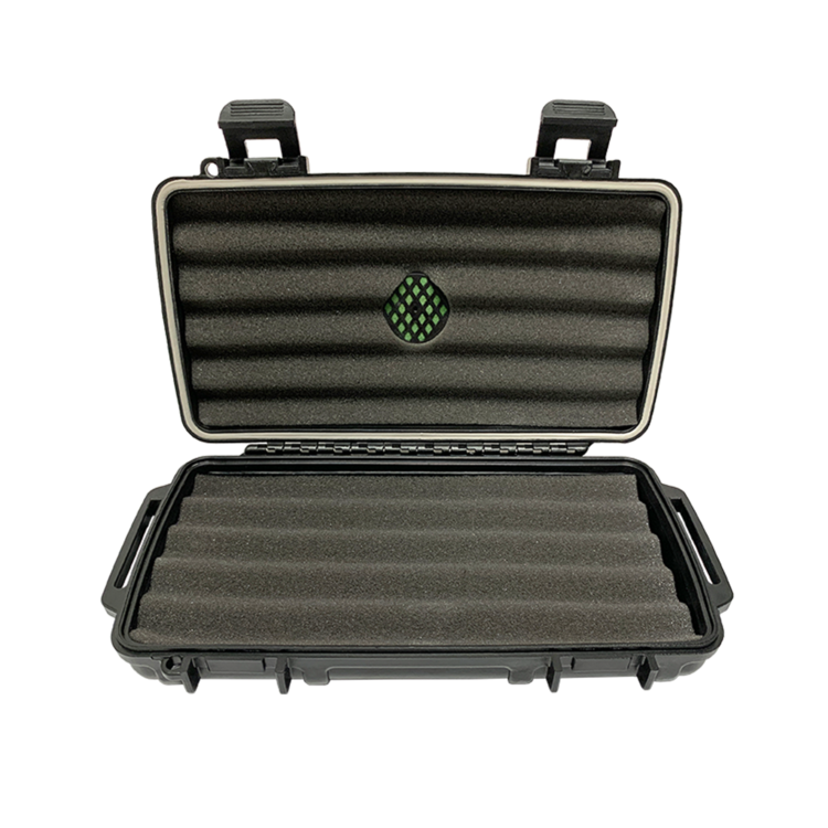 Cigar Caddy Cigar Caddy Travel Humidor - Holds 5 - Black