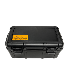 Cigar Caddy Cigar Caddy Travel Humidor - Holds 15 - Black