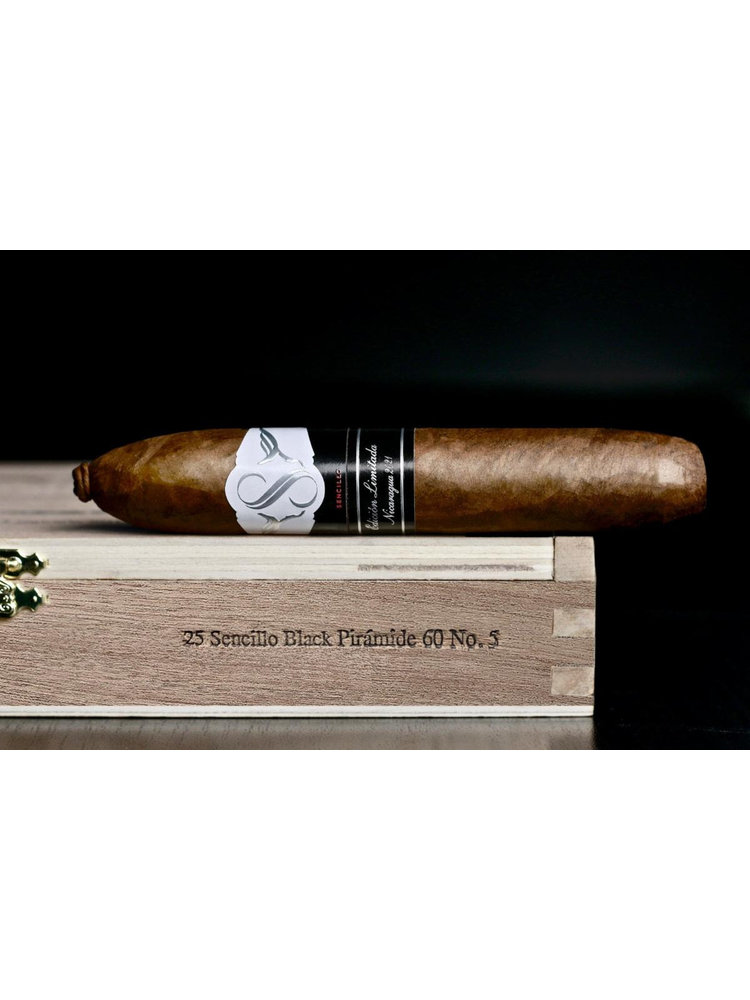 Sencillo Sencillo Black Piramide No. 5 - Box 25