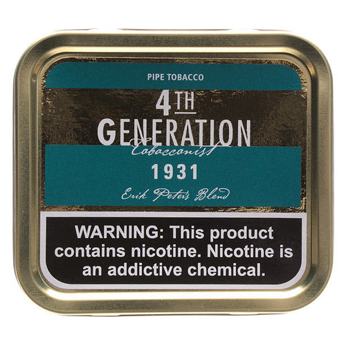 4th Generation 4th Generation Pipe Tobacco - 1931 Eric Peter's Flake 1.4 oz. 4th Generation 4th Generation Pipe Tobacco - 1931 Eric Peter's Flake 1.4 oz.