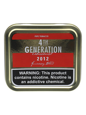 4th Generation 4th Generation Pipe Tobacco - 2012 Anniversary Flake 1.75 oz.