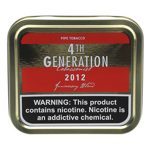 4th Generation 4th Generation Pipe Tobacco - 2012 Anniversary Flake 1.75 oz.