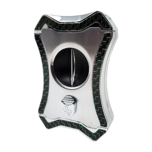 Rocky Patel Cigar Accessories Viper Series V Cutter - Chrome, Green Rocky Patel Cigar Accessories Viper Series V Cutter - Chrome, Green