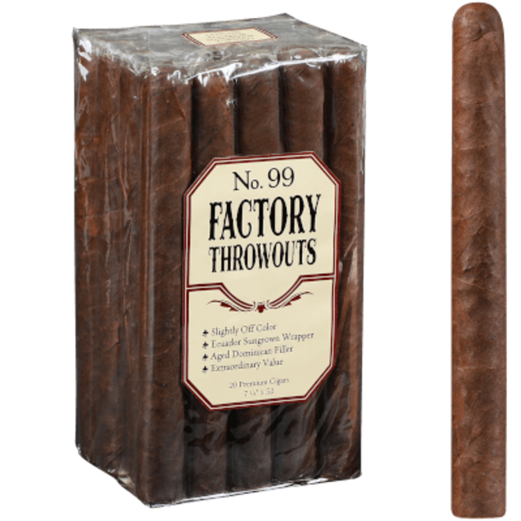 J.C. Newman Factory Cigars Factory Thow Outs #99 - Bdl. 20