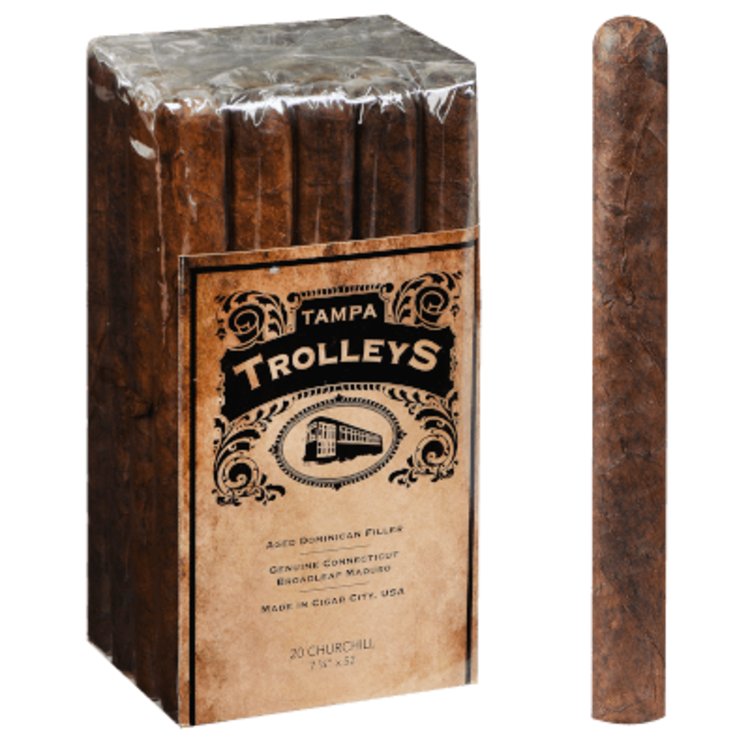 J.C. Newman Factory Cigars Tampa Trolleys - Bdl. 20